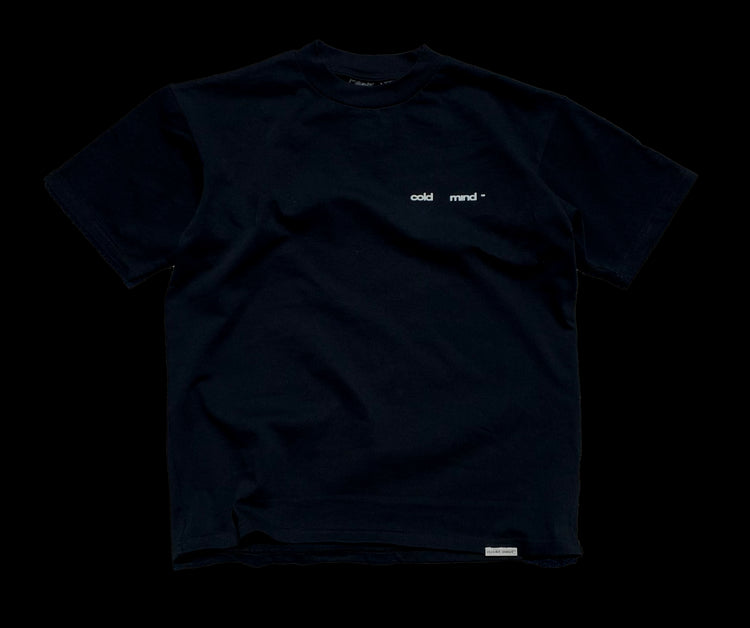 Men's Short Sleeve T-shirt | Black T-shirt | Cold-Mind